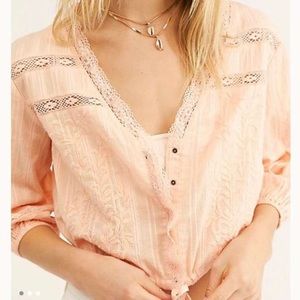Free People follow your heart blouse
